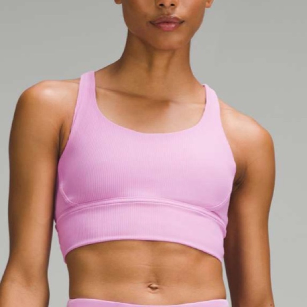 Lululemon Energy Longline Ribbed Bra Medium Support, B–D Cups size 2